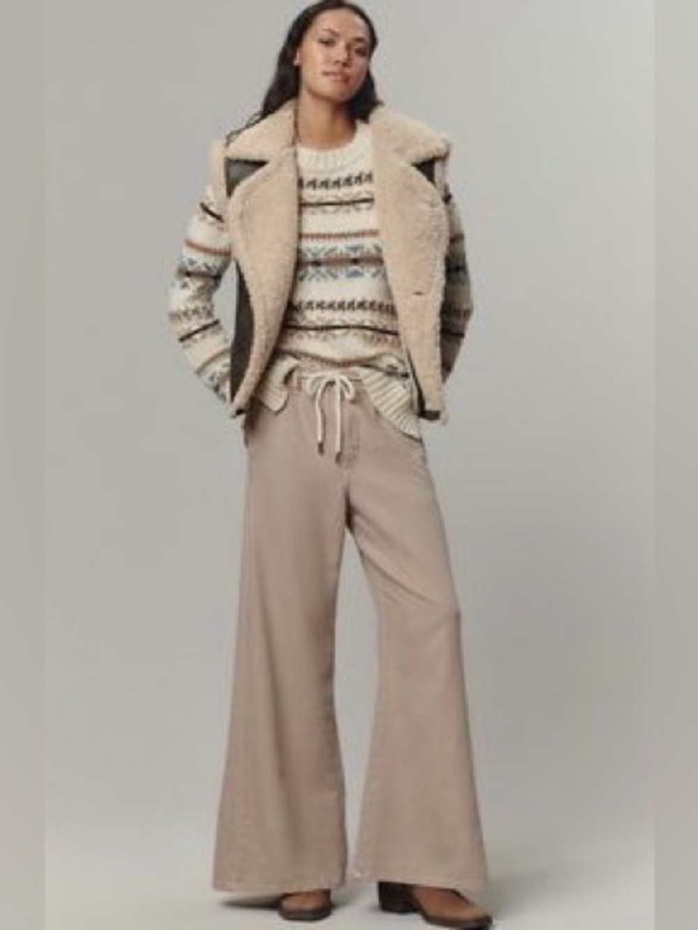 ✨NWOT Pilcro Adi Pull-On Mid Rise Flare Pant XS✨